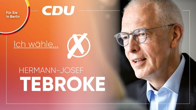 Wir wählen Hermann-Josef Tebroke! Wir wählen Hermann-Josef Tebroke!