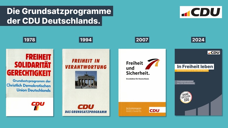In Freiheit leben. Deutschland sicher in die Zukunft führen!