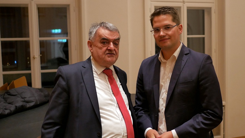 Herbert Reul und Dr. Christian Klicki