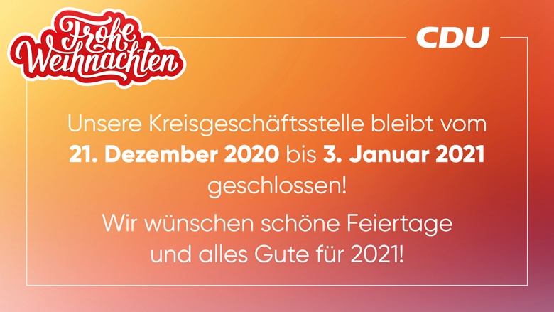 Weihnachtsferien Weihnachtsferien