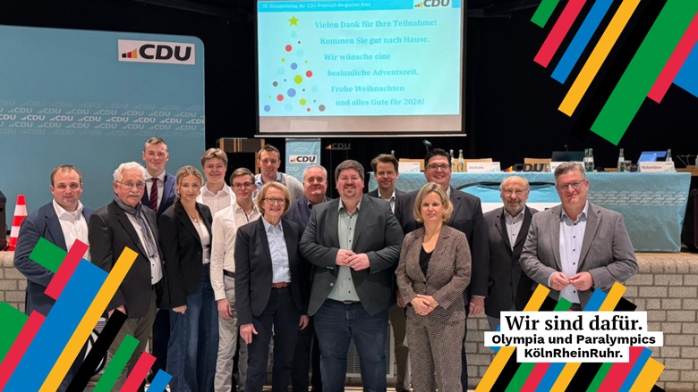 CDU-Kreisvorstand begrüßt positives Olympia-Votum
