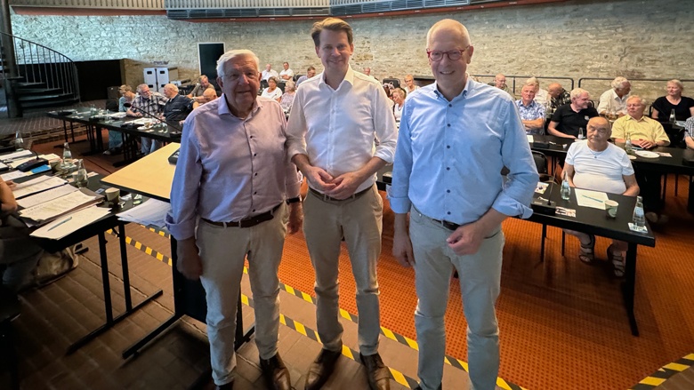 Manfred Klein, Arne von Boetticher, Dr. Hermann-Josef Tebroke