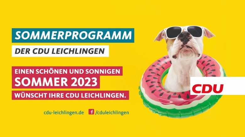 Sommerprogramm der CDU Leichlingen