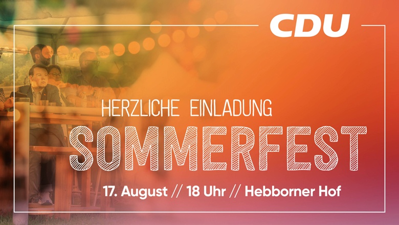 CDU-Sommerfest 2022