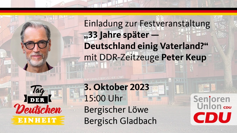 Tag der Deutschen Einheit 2023