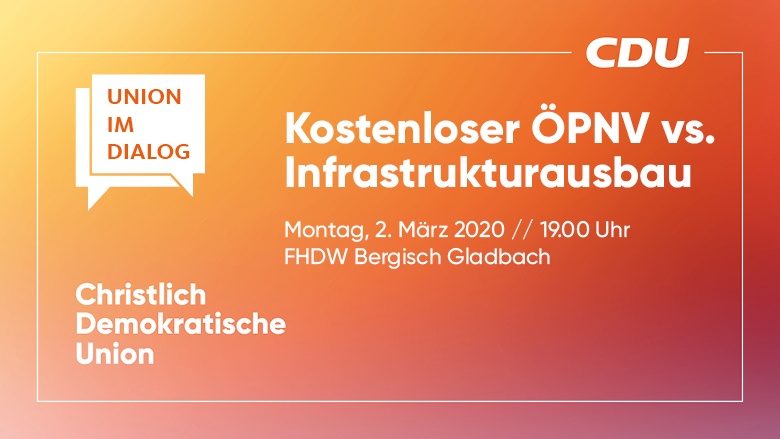 Union im Dialog "ÖPNV" Union im Dialog "ÖPNV"