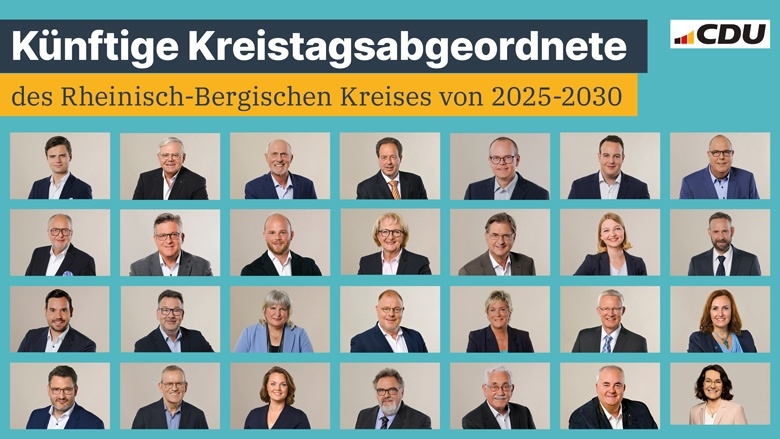 Gewählte Kreistagsabgeordnete 11. Wahlperiode (2025-2030)