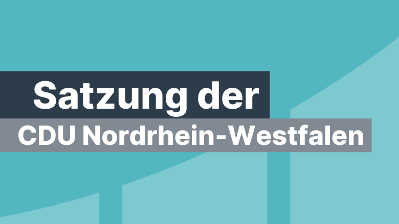 Satzung der CDU NRW