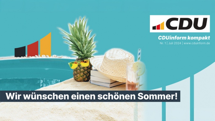 CDUinform kompakt Nr. 1 Juli 2024