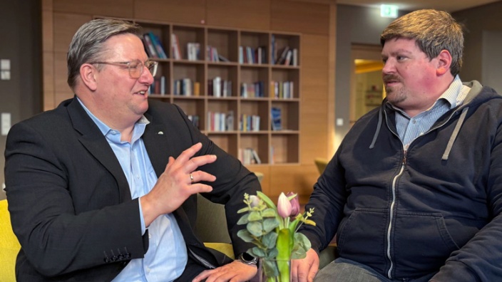 Markus Fischer und Maurice Winter