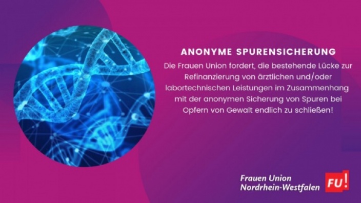 Anonyme Spurensicherung