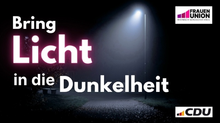 Bring Licht in die Dunkelheit