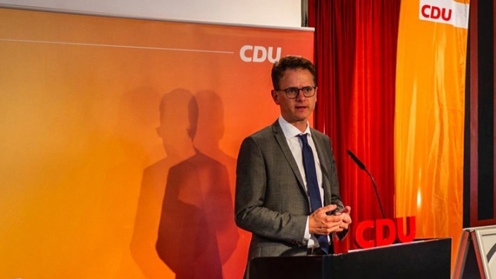 Casten Linnemann, MdB, 2021 in Bergisch Gladbach