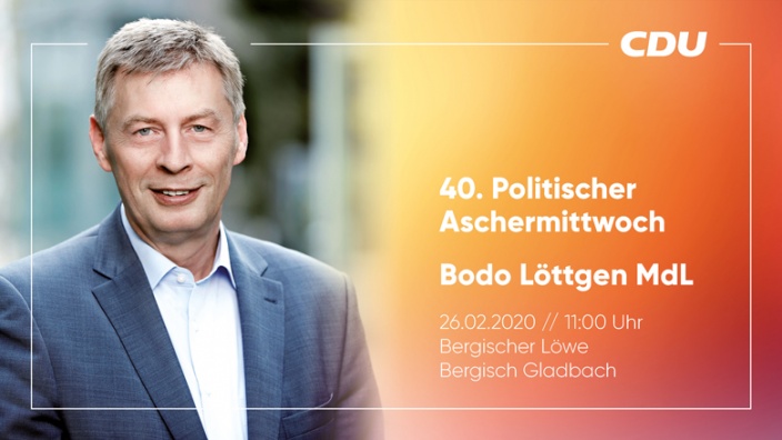 40. Politischer Stammtisch mit Bodo Löttgen MdL