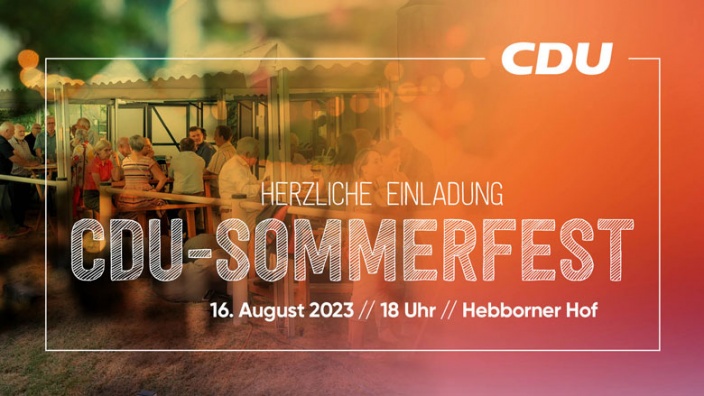 CDU-Sommerfest 2023