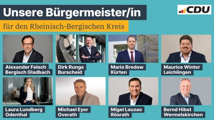 Unsere Bürgermeister/in für den Kreis