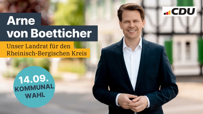 CDU-Landratskandidat Arne von Boetticher
