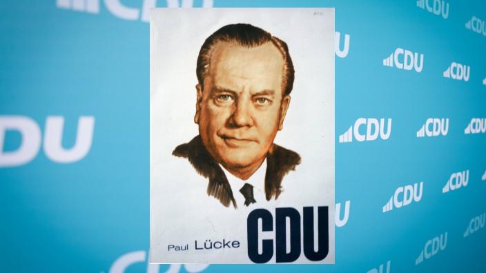 Wahlplakat Paul Lücke Wahlplakat Paul Lücke